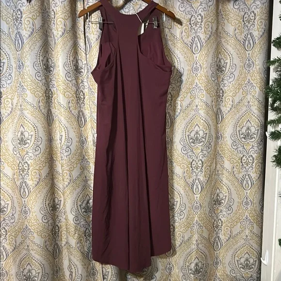 Halara Breezeful Backless Racerback Hi Low Midi Quick Dry Dress - Picture 6 of 10